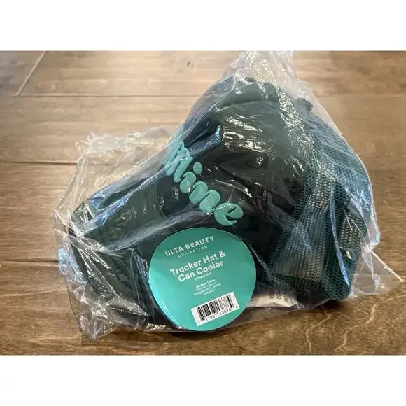 Ulta Beauty Collection Womens Green Offline Trucker Snapback Mesh Hat Cap NWT - Picture 4 of 8